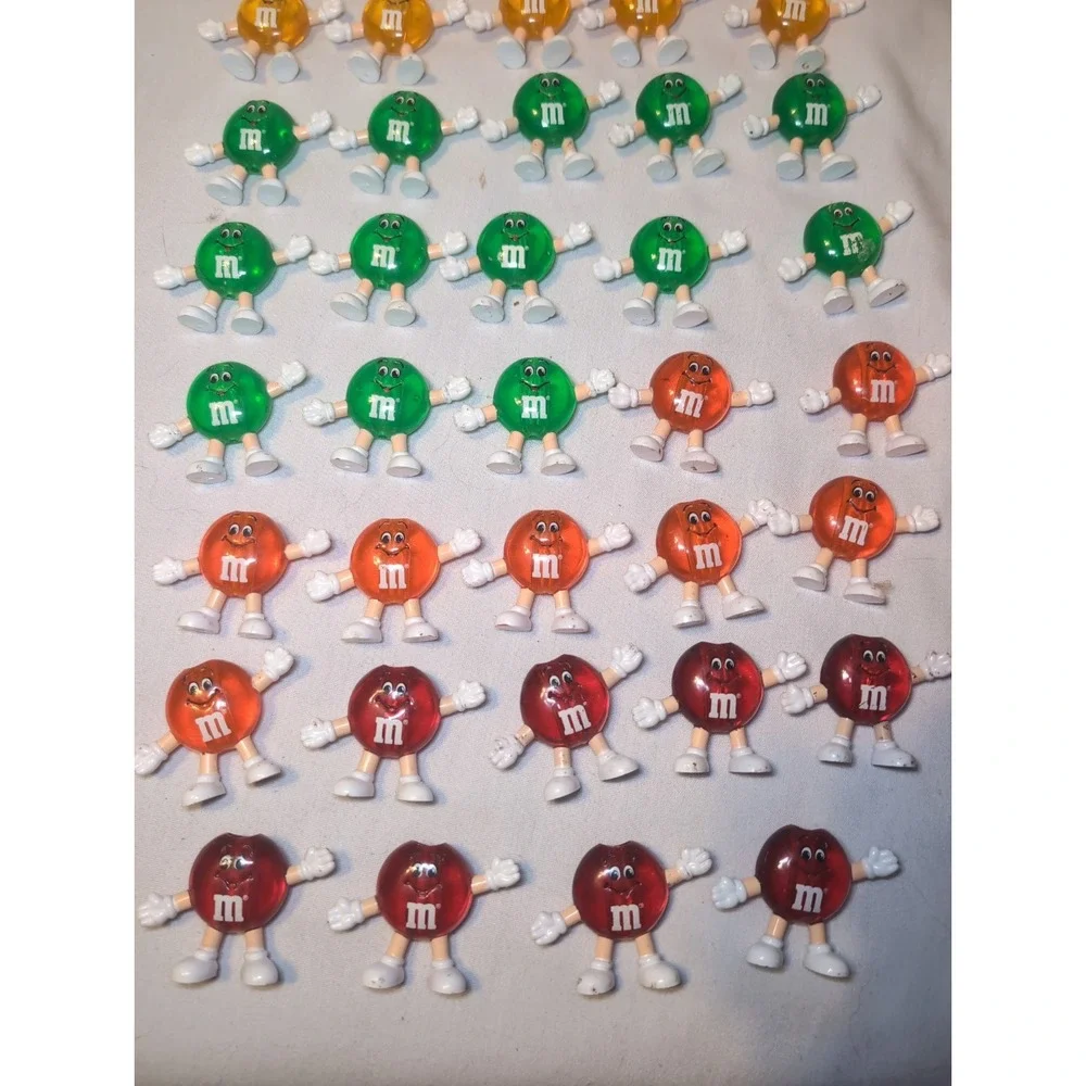 39x Vintage M&M MM Christmas Lights String Light Covers 1990s 4 Colors